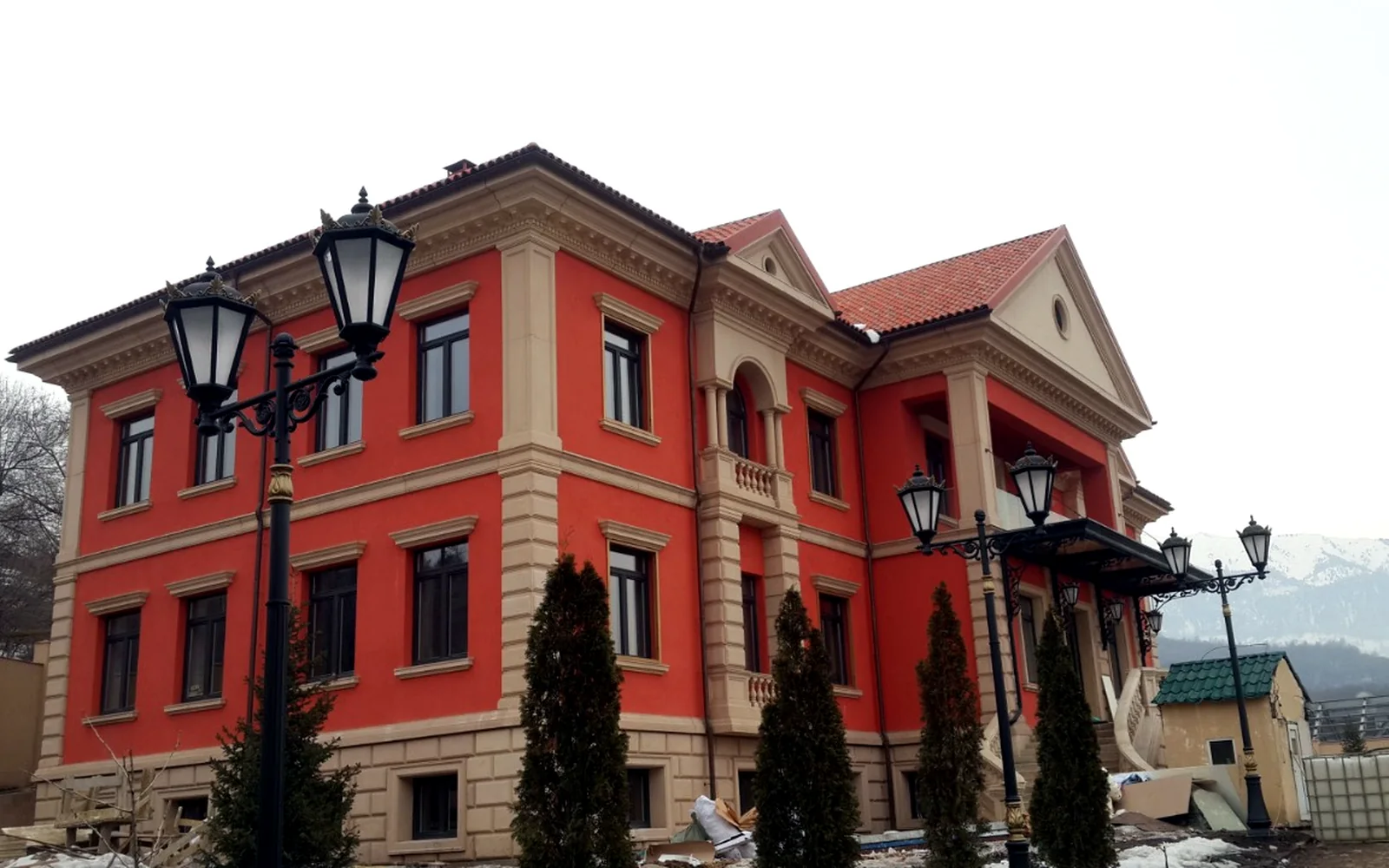 Классическая скатная кровля